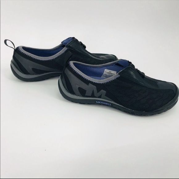 Merrell Black and Purple Enlighten Glitz Breeze Slip On Shoes size 5.5 - Picture 6 of 12